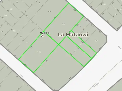 Juan Manuel de Rosas al 3800