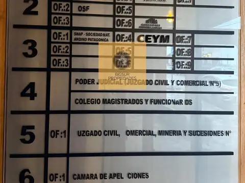 Oficina Monoambiente con 1 baño