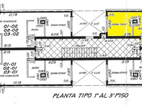 Departamento en Venta de 3 ambientes