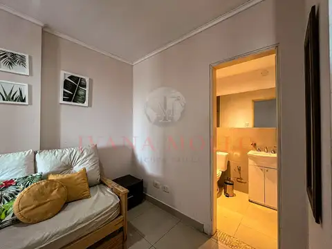 Departamento 2 ambientes con 1 baño