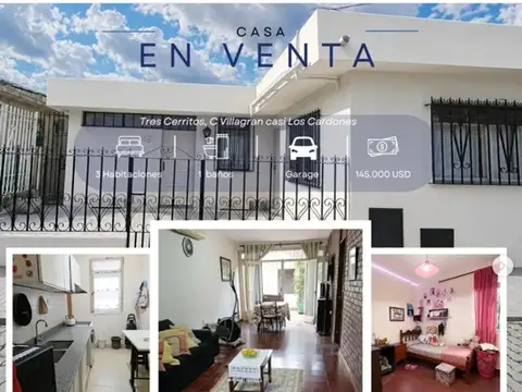 Exc Casa 3 Dor Patio/asador/gge Pje Villagrán