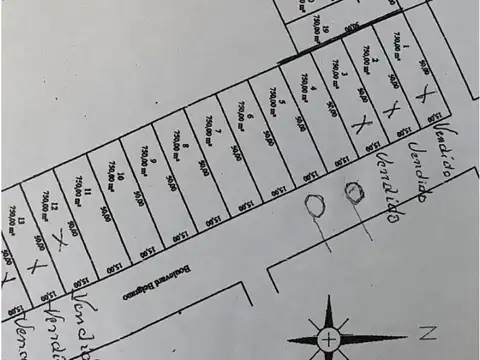 Terreno en Venta en Antelo, USD 16.500