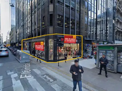 Local en Alquiler en esquina Av. Rivadavia y Florida 250 m2