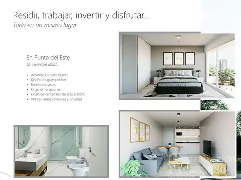 Departamento en Venta de 1 dormitorio