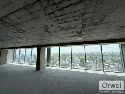 OFICINA en Alquiler en Palermo, edificio QIUB - Cochera  