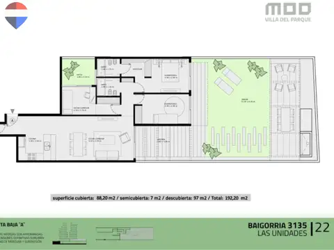 Departamento en Venta de 4 ambientes