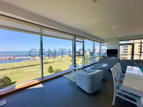 Acepta permuta! Venta Piso 5 AMBIENTES Alem, vista plena al mar