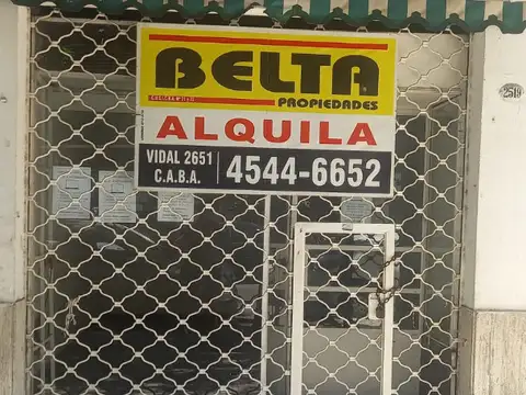 Nuñez local en alquiler a una cuadra y media de Cabildo..