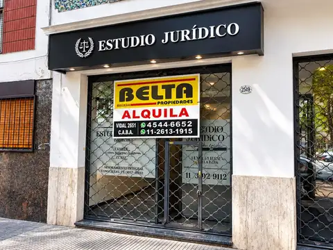Nuñez local en alquiler a una cuadra y media de Cabildo..