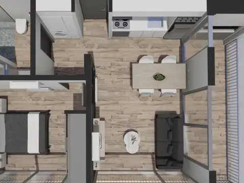 Departamento en Venta de 2 ambientes