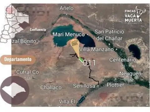 1 HECTÁREA EN PUEBLO VACA NEUQUÉN