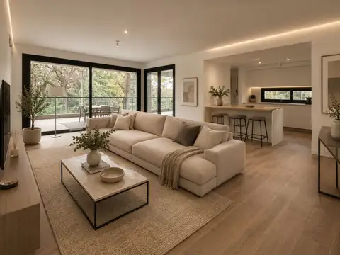 Departamento 3 ambientes con 2 baños