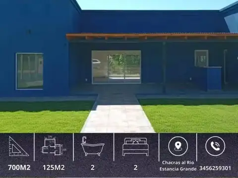 Imperdible casa a estrenar