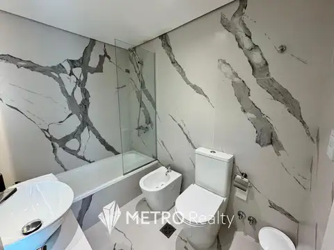 Departamento 2 ambientes con 1 baño