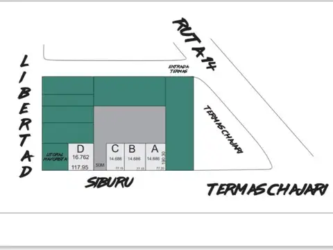 FRACCION DE TERRENO DE 14.686 M2 (LOTE C)