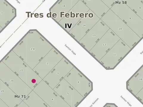 Terreno en Venta en Villa Bosch, USD 148.000