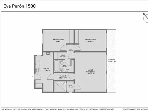 Avenida Eva Perón 1500 , Piso 7