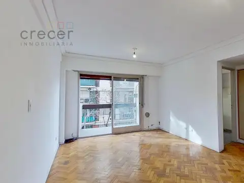 VENTA DEPARTAMENTO MONOAMBIENTE AL FRENTE CON BALCÓN APTO CREDITO ALMAGRO