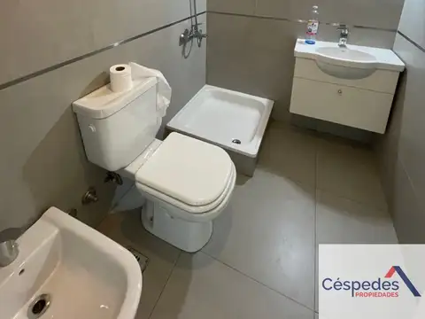 Departamento Monoambiente con 1 baño
