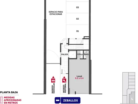 Departamento en Venta en Centro, USD 85.000