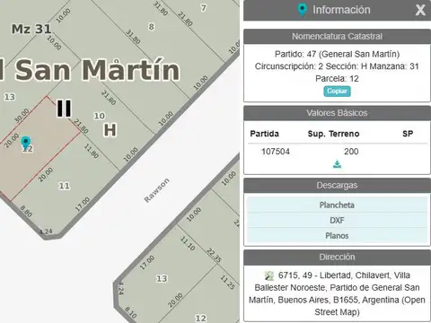 Depto Tipo Casa 2 ambientes con 1 baño