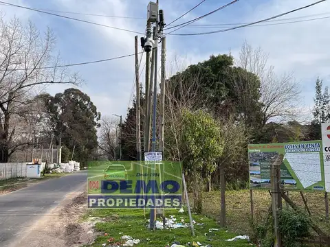 Terreno en Venta 10  mts Frente