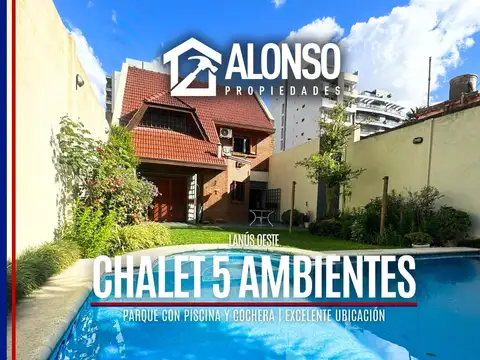 CHALET 5 AMBIENTES CON PISCINA EN VENTA EN LANÚS