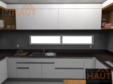 Depto Tipo Casa 6 ambientes con 2 baños