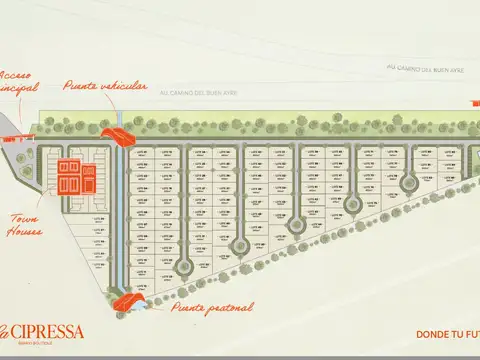 TERRENO VENTA DE POZO BARRIO PRIVADO LA CIPRESSA LELOIR