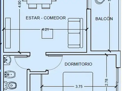 Departamento en Venta 1 año