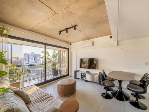 Departamento Monoambiente con 1 baño