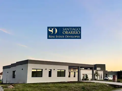 Alquiler anual (o vta)  casa luminosa y Moderna en Medal Pilar - a estrenar
