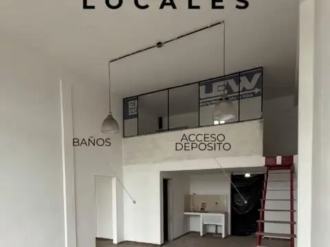 Excelentes Locales Comerciales con galpon sobre Yrigoyen