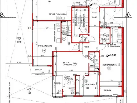 Departamento en Venta de Monoambiente