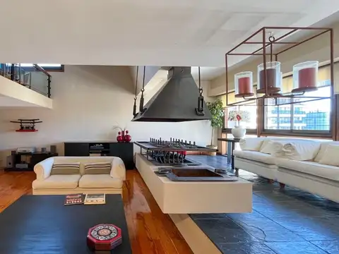 Vta Dpto lujo-terraza , 2coch vista al rio Cañitas
