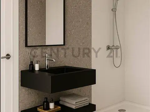 Departamento 2 ambientes con 1 baño