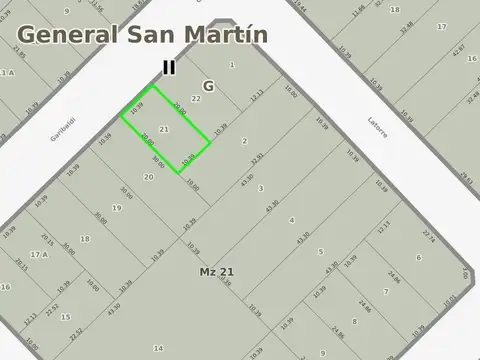 Terreno en Venta de 208,0 m2
