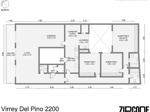 Departamento en Venta de 4 ambientes