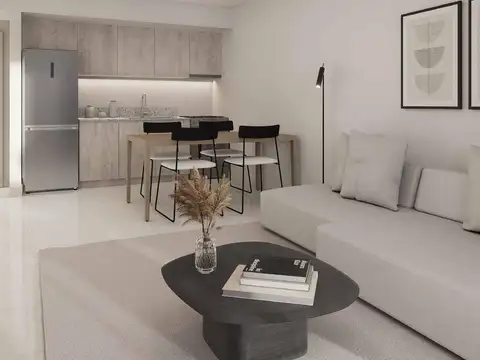 Departamento 3 ambientes con 2 baños