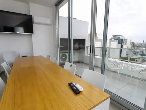 Moderno Monoambiente Con Balcón En Edificio Con Amenities