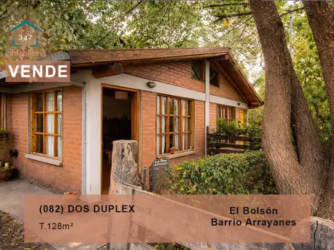 (082) DOS DUPLEX en Barrio Arrayanes, El Bolsón