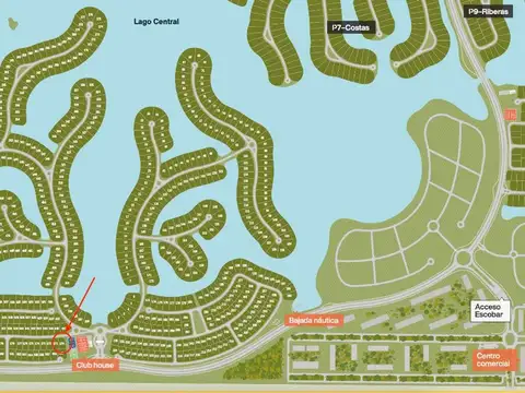 Venta LOTE Puertos del Lago Amarras al LAGO