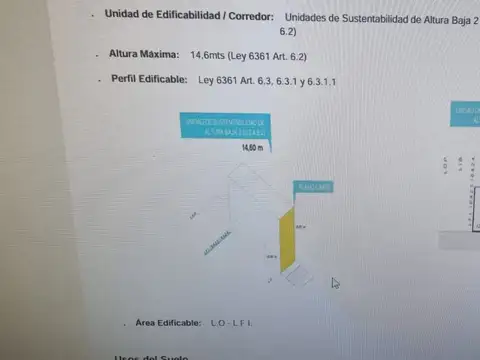 Terreno en Venta de 182,0 m2