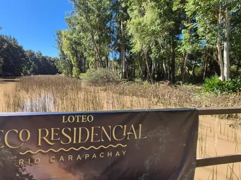 LOTE EMPRENDIMIENTO SUSTENTABLE ECO RESIDENCIAL RIO CARAPACHAY DELTA TIGRE