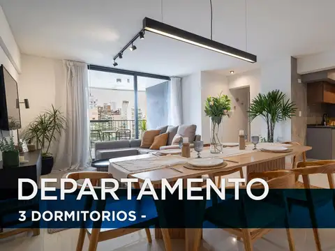 VENTA DPTO. 3 DORMITORIOS CON TERRAZA EXCLUSIVA