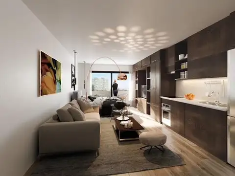 Departamento Monoambiente con 1 baño