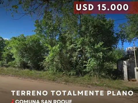 Venta Potencial Terreno Plano De 840M² En La Comuna San Roque