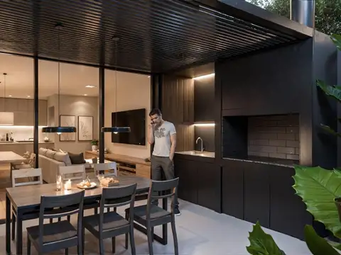 Casa 4 ambientes con 2 baños