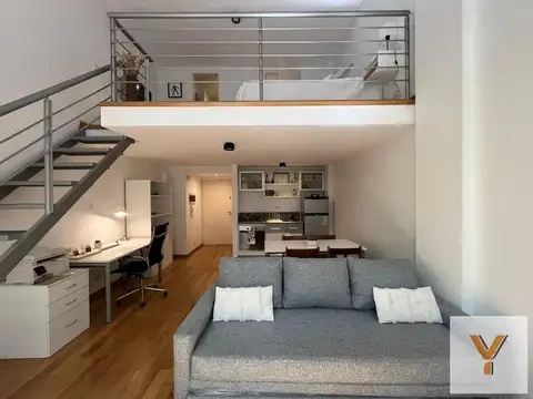 Departamento Monoambiente tipo loft en alquiler - 2 Baños - 60Mts2 - Palermo