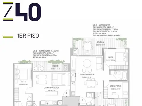 Departamento en Venta al Oeste